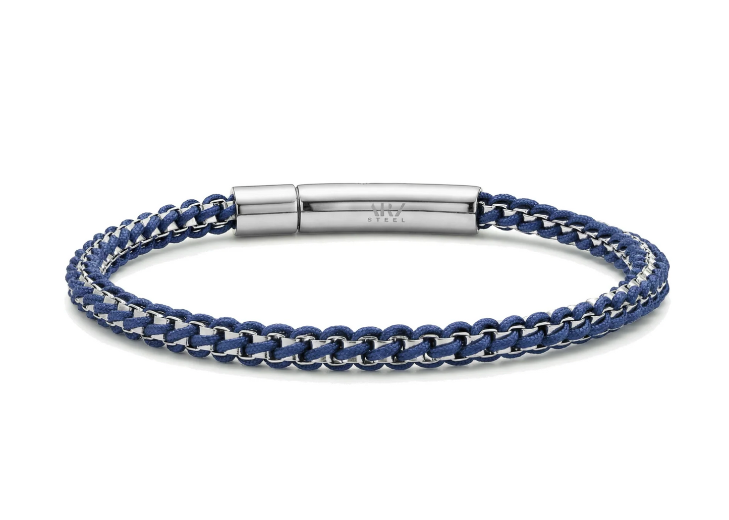 ROPE BOX LINK STEEL BRACELET