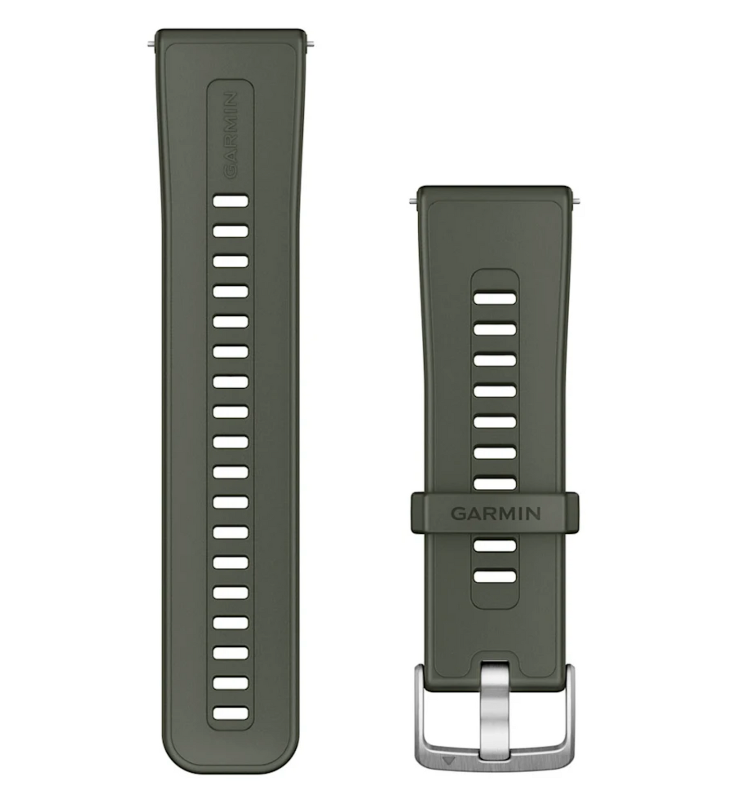 Quick Release Bands (24 mm) Moss Silicone