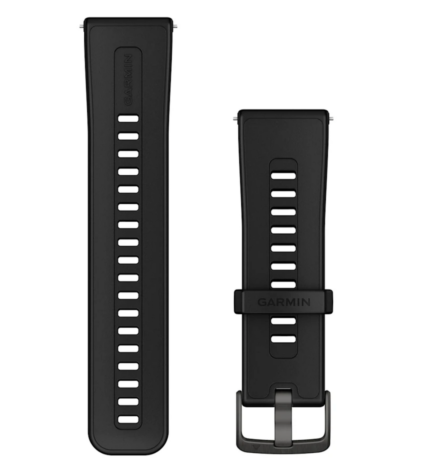 Quick Release Bands (24 mm) Black Silicone