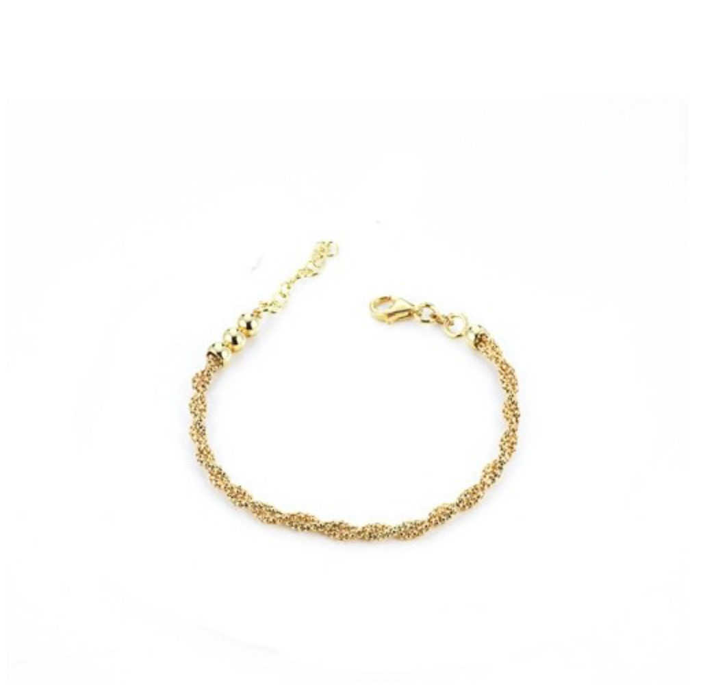 Marcello Pane Rope Bracelet Sterling Silver