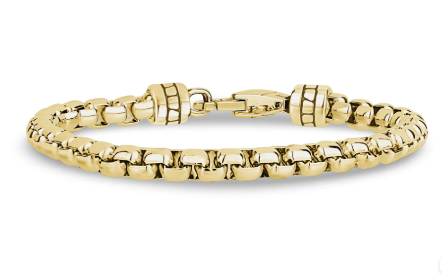 5MM ROUND BOX LINK BRACELET | ARZ Steel | Luby