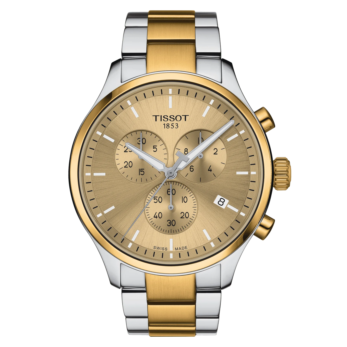 T-Sport Chono XL Classic (Silver/Gold) | Tissot | Luby