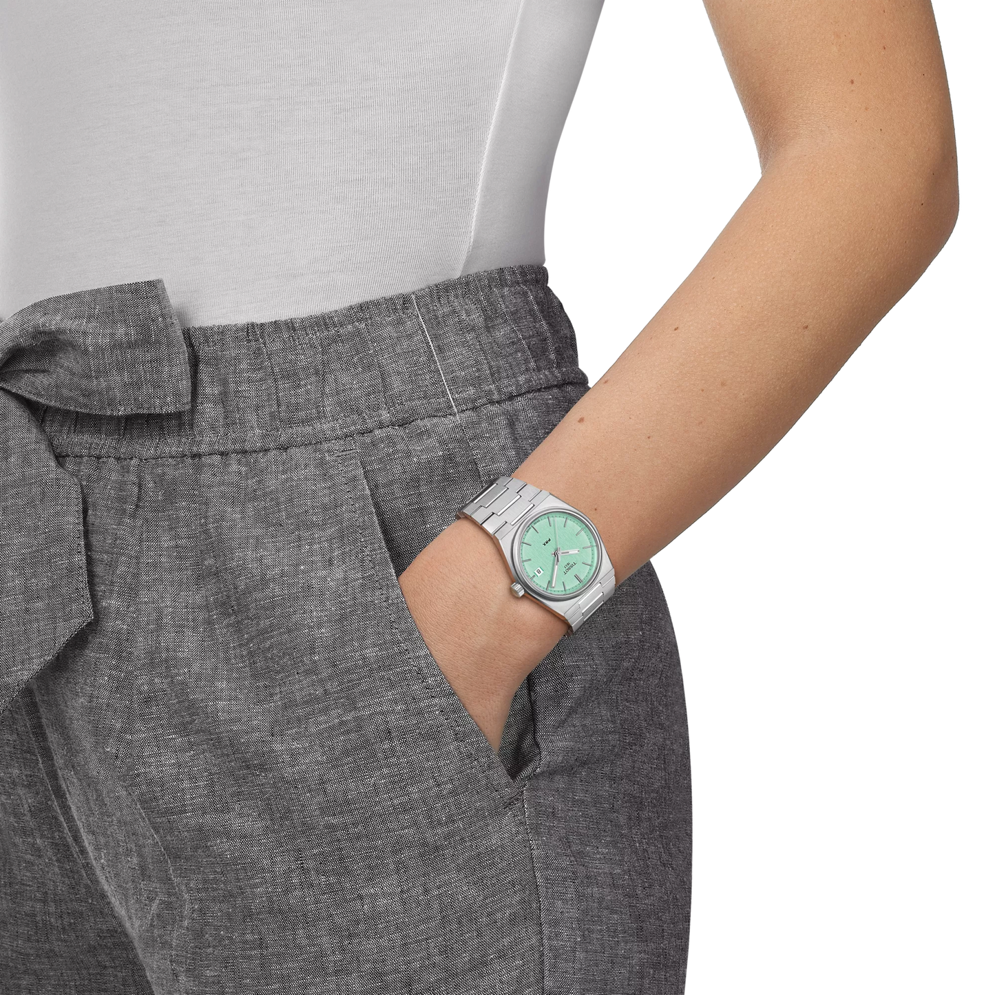 Tissot PRX 35mm Light Green | Tissot | Luby