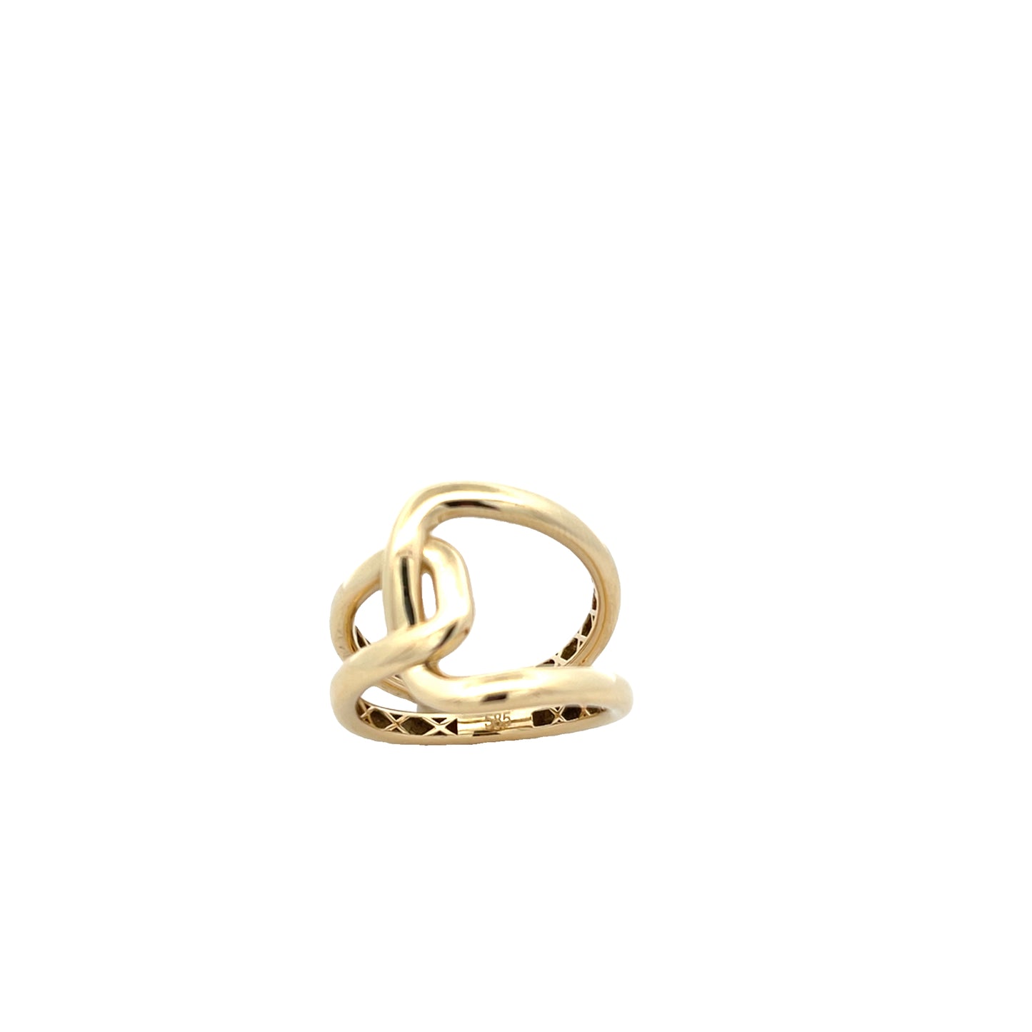 14K Gold Entwined Ring | Luby Gold Collection | Luby