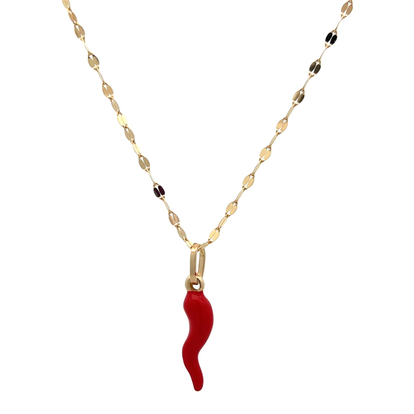 14K Gold Red Chilli Peper | Luby Gold Collection | Luby