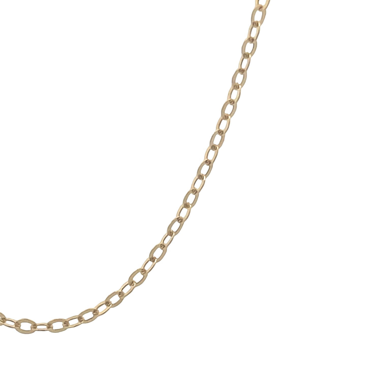 14K Gold Big Rolo Chain | Luby Gold Collection | Luby