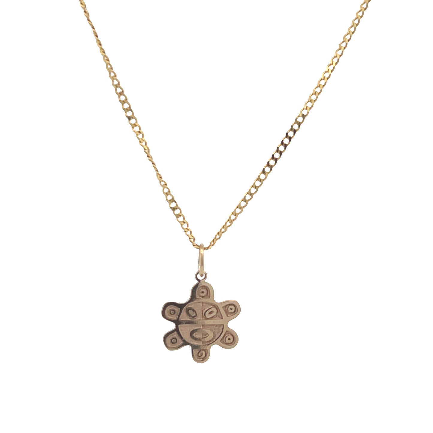 14K Gold Small Sol Taino | Luby Gold Collection | Luby