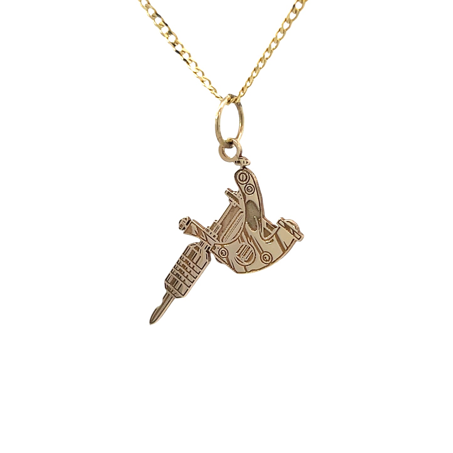 14k Gold Paint Machine Pendant | Luby Gold Collection | Luby