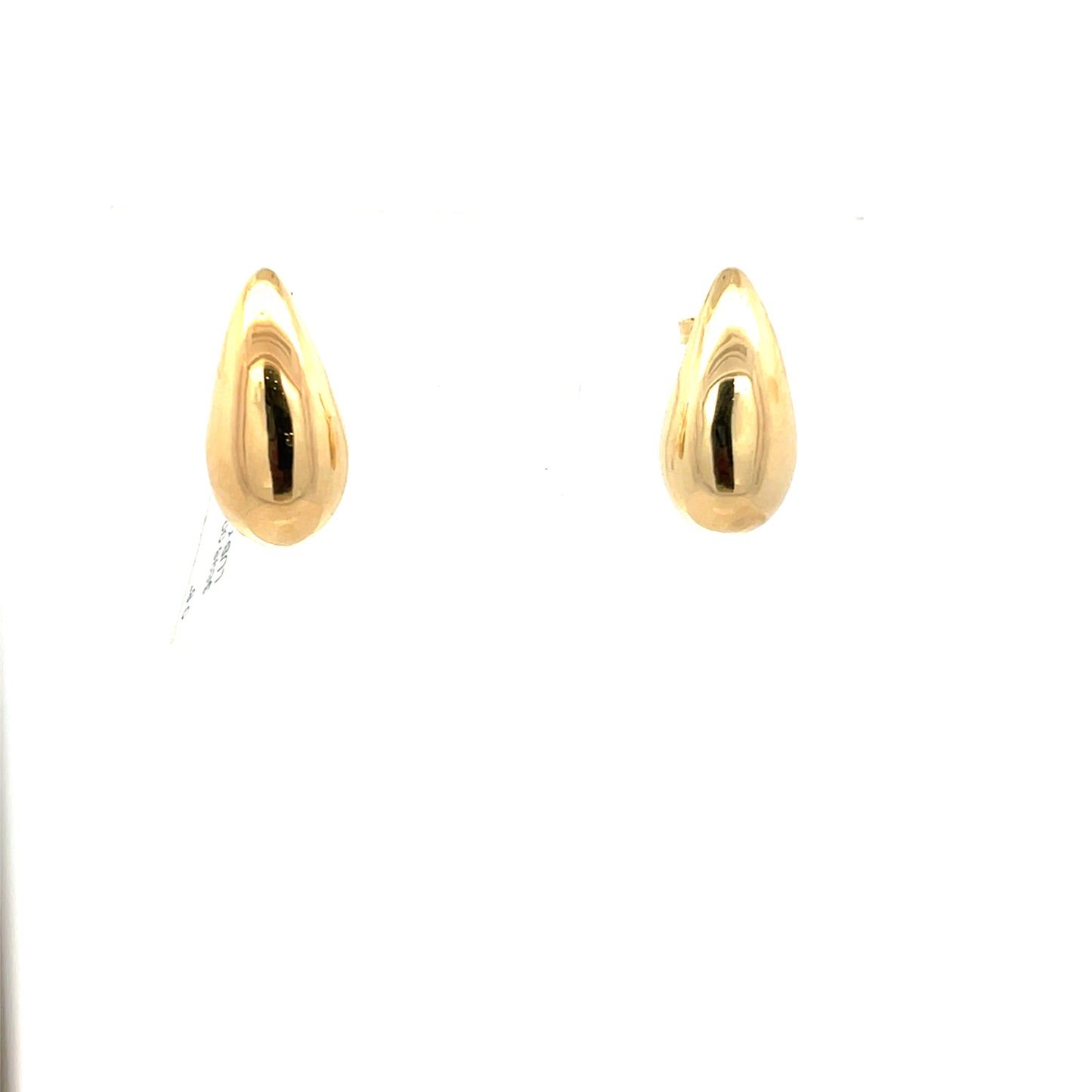 14K Gold Teardrop Earrings