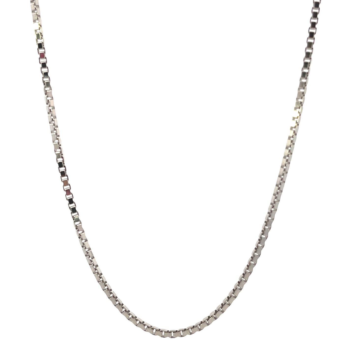 Box Chain Sterling Silver 9.25 Gold Plated