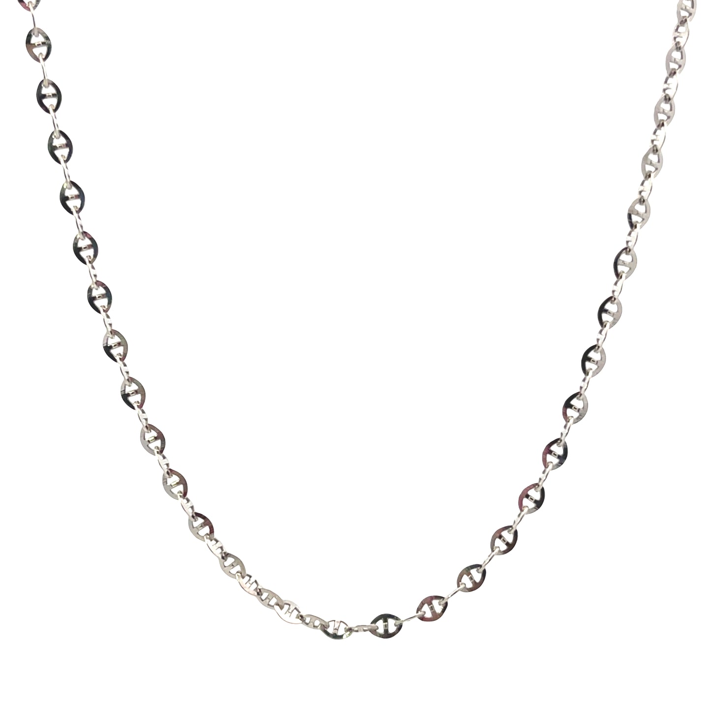 Coffe Bean Chain Sterling Silver 9.25 Gold Plated