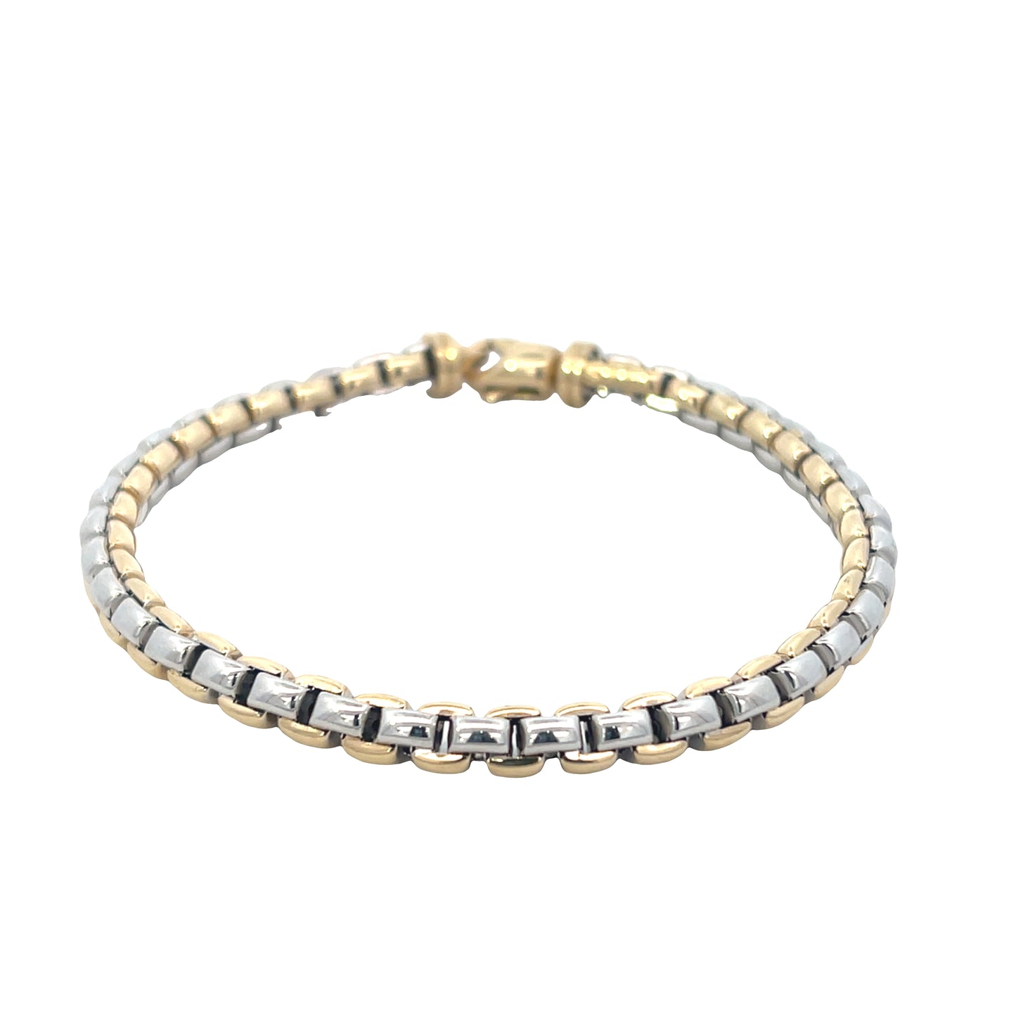 14K Gold Two tone Box | Luby Gold Collection | Luby