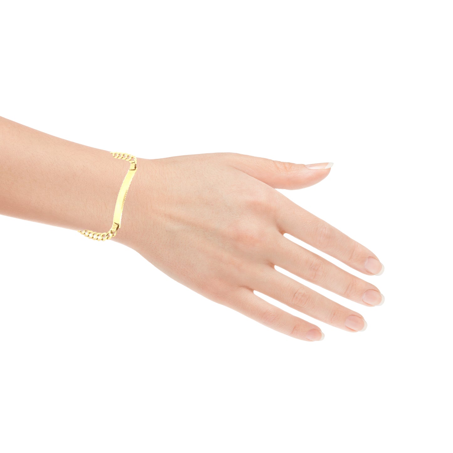 14k Gold Eternal Message Gold Bracelet | Luby Gold Collection | Luby