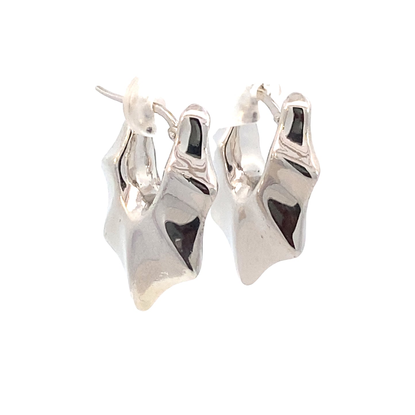 Marcello Pane Origami Hoops Earrings | Marcello Pane | Luby