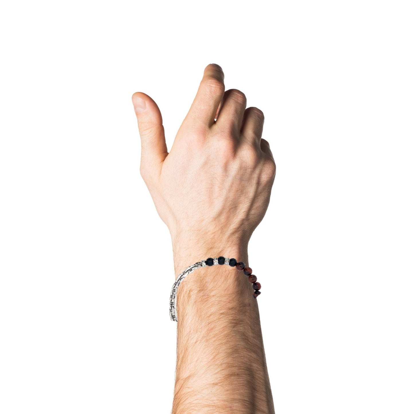 Hector by Marcello Pane Beaded Link Men Bracelet | Hector by Marcello Pane | Luby