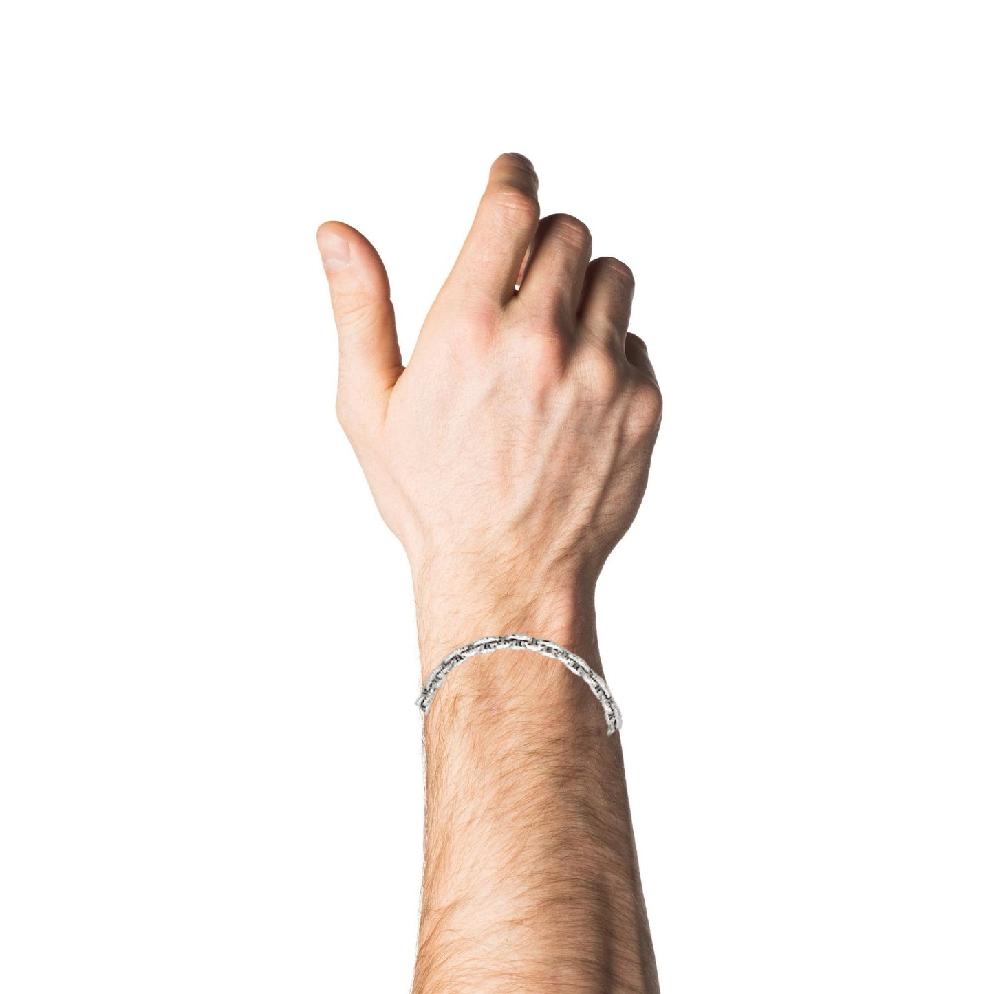 Hector by Marcello Pane Beaded Coffe Link Bracelet | Hector by Marcello Pane | Luby