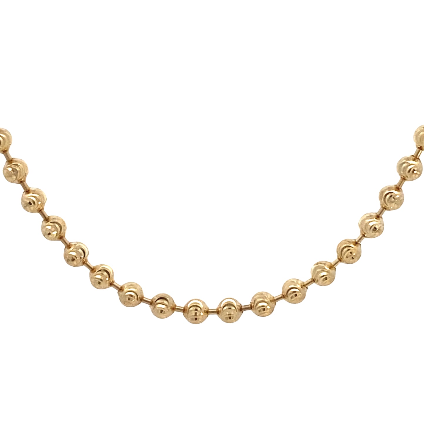 14k Gold Polka Dot Necklace | Luby Gold Collection | Luby