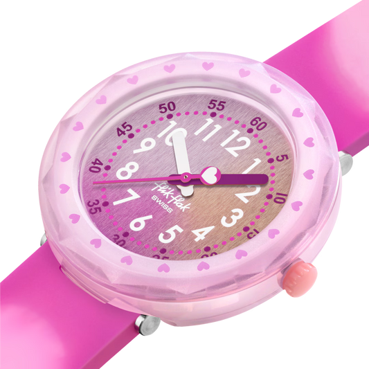 FUZE IN PINK | Flik Flak by Swatch | Luby