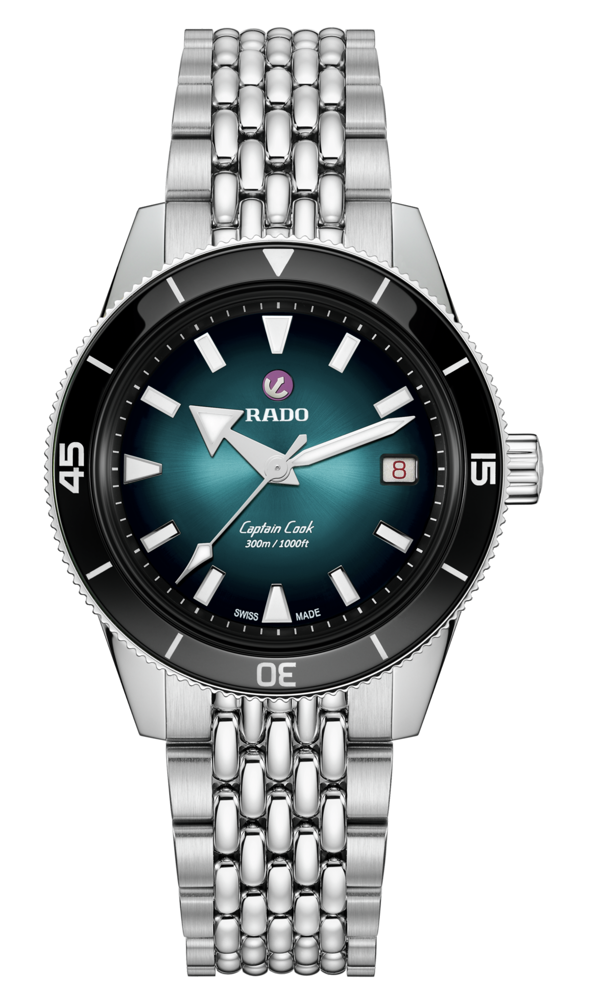 CAPTAIN COOK AUTOMATIC 39MM BLUE | Rado | Luby