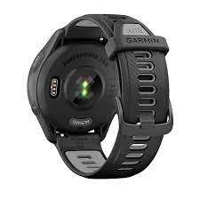 Forerunner® 265 Black Bezel and Case with Black/Powder Gray Silicone Band | Garmin | Luby