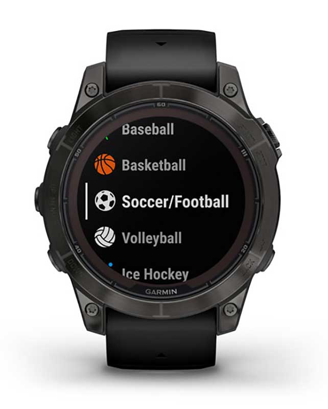 Fēnix® 7 Pro – Sapphire Solar Edition Carbon Gray DLC Titanium with Black Band | Garmin | Luby