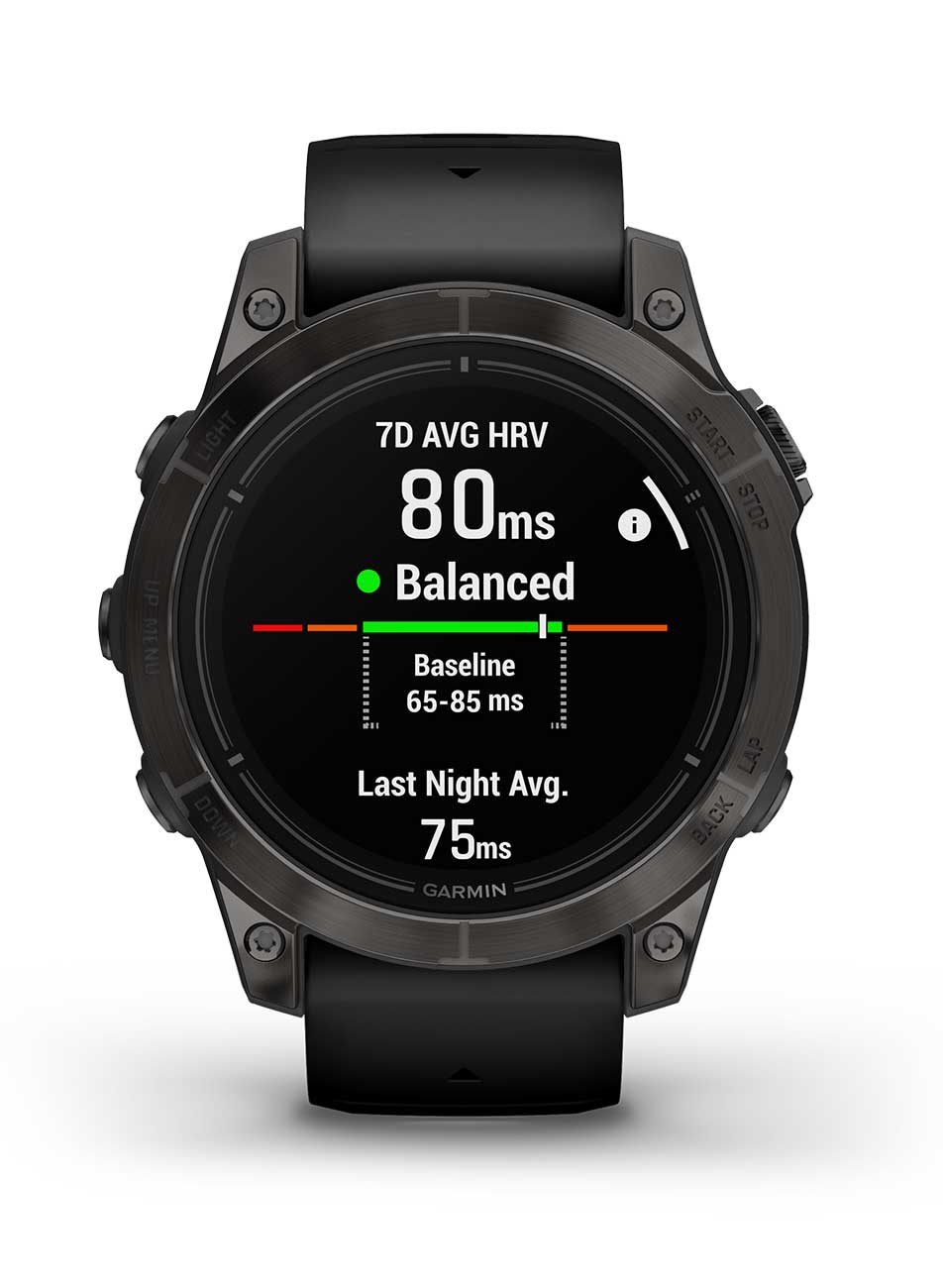 Epix™ Pro (Gen 2) – Sapphire Edition | 47 mm Carbon Gray DLC Titanium with Black Band | Garmin | Luby