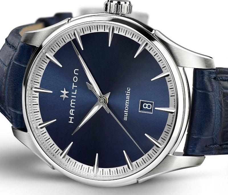 Jazzmaster Auto Leather Blue | Hamilton | Luby