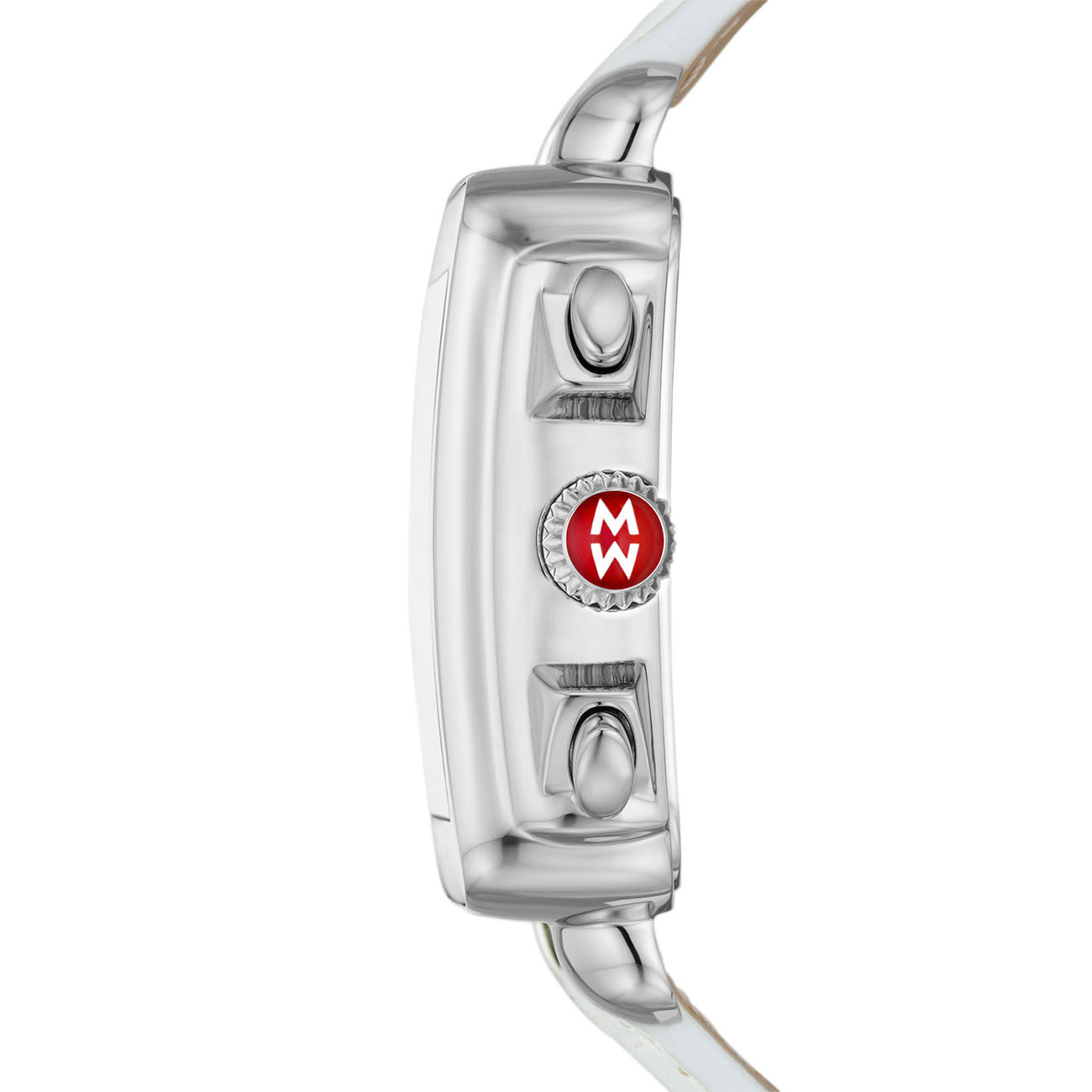 MICHELE Deco Sport Chrono Watch In White Mother-Of-Pearl | Michele | Luby