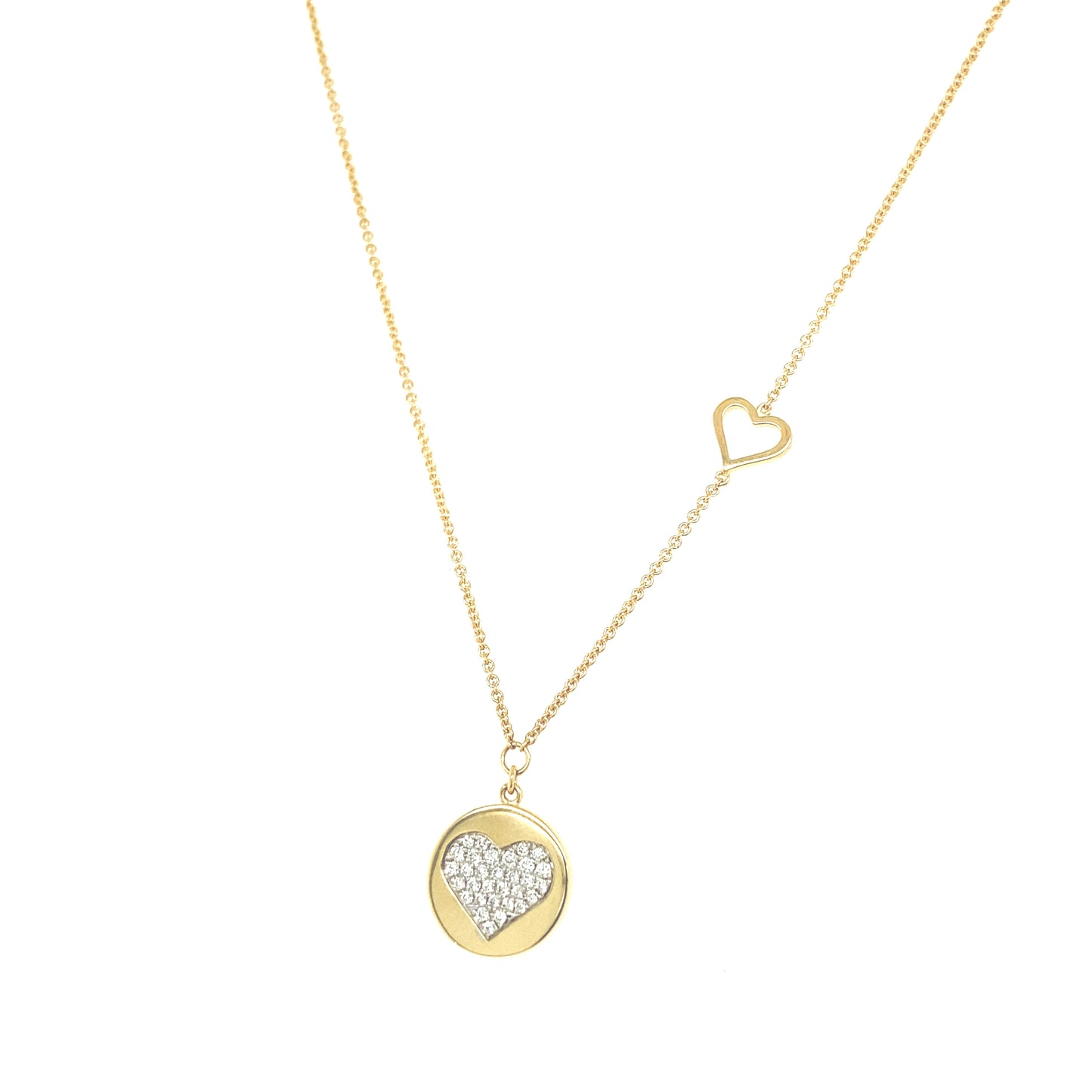 Zeghani Memento Heart 14K Yellow Gold | Zeghani | Luby