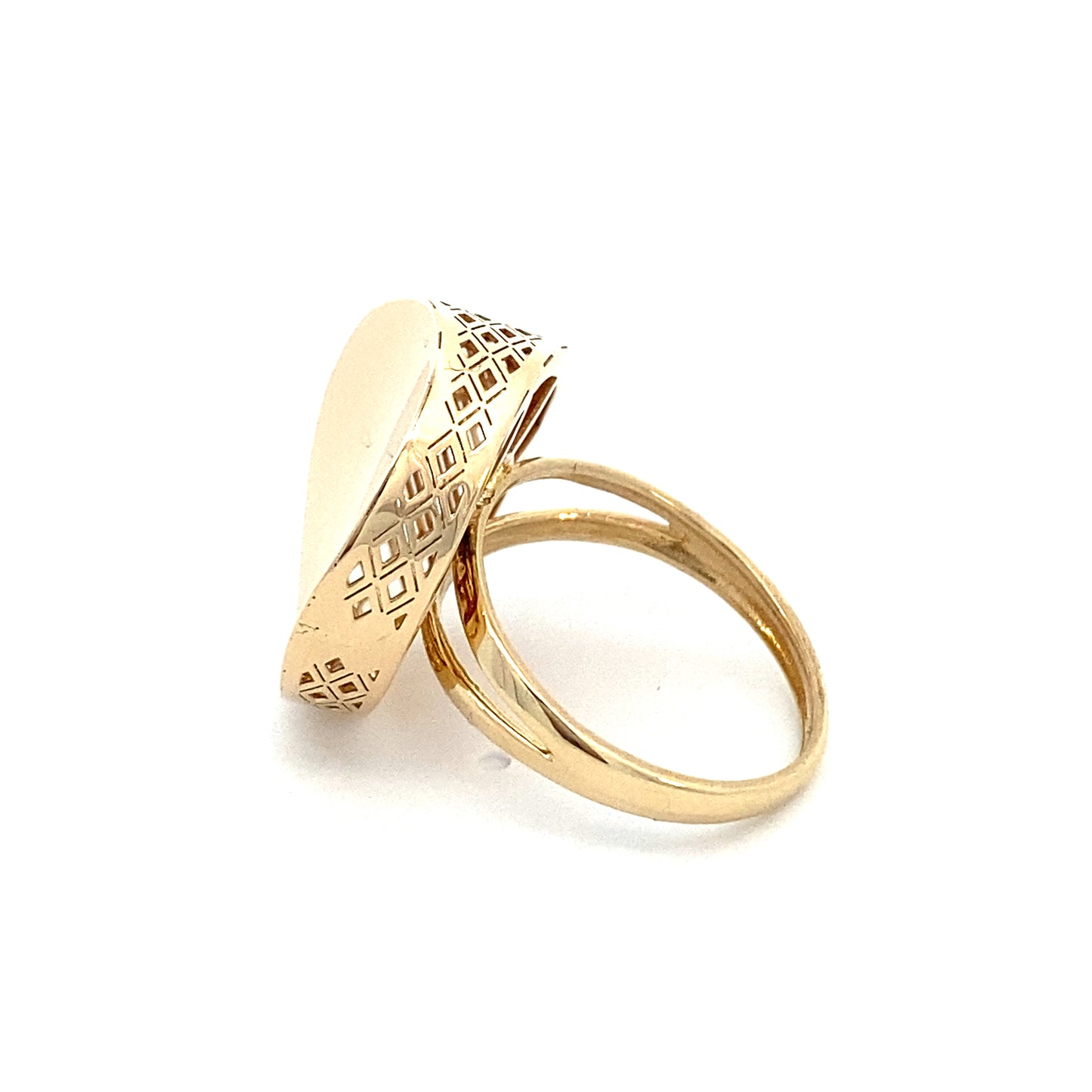 14K Gold Vintage Fancy Ring | Luby Gold Collection | Luby