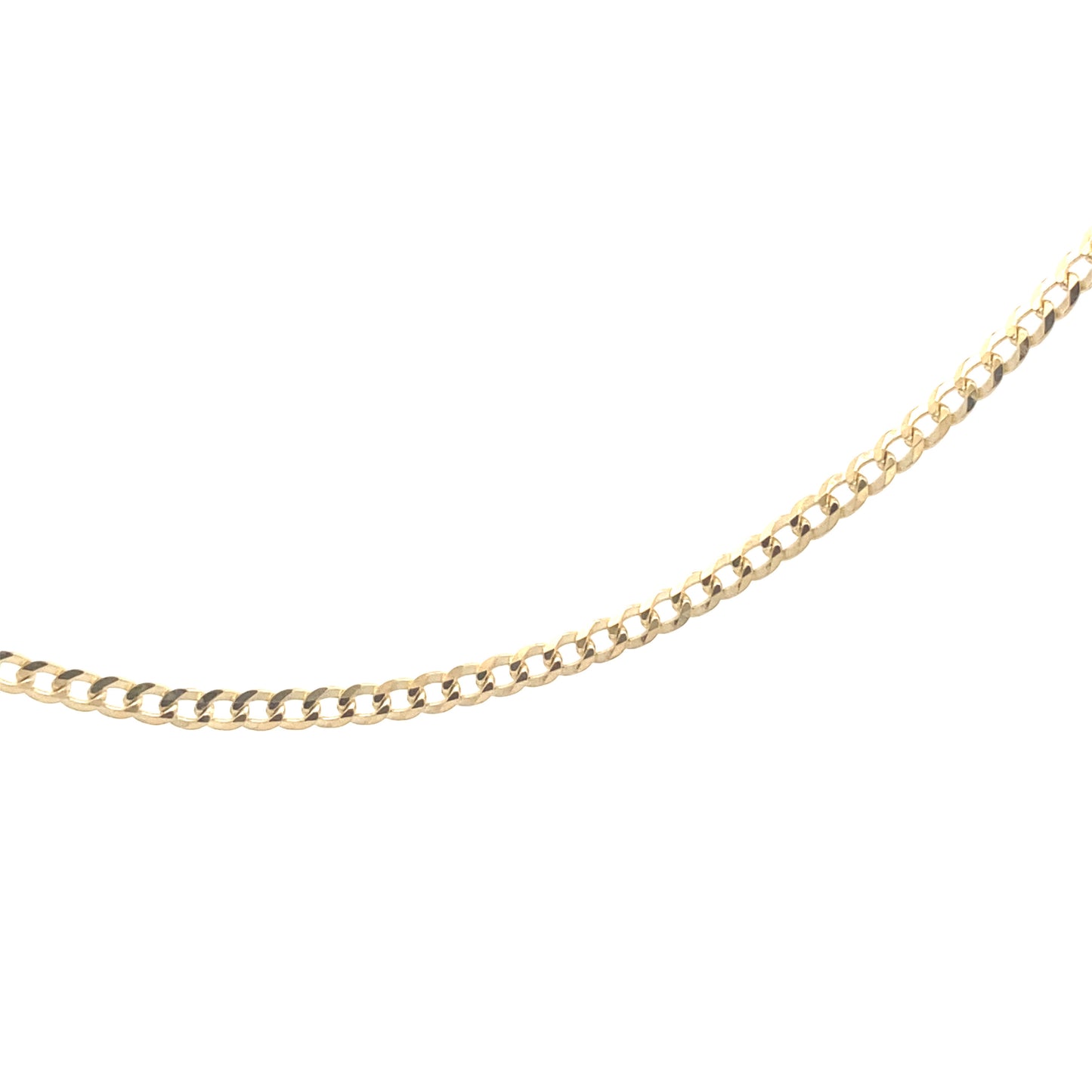 14K Gold Small Cuban Chain | Luby Gold Collection | Luby