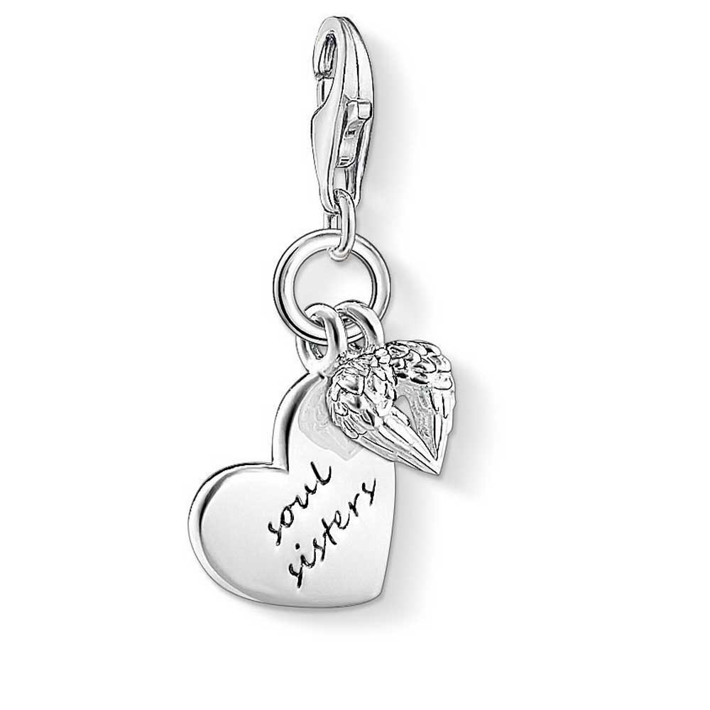 Soul Sisters Heart Charm (Silver) | Thomas Sabo | Luby