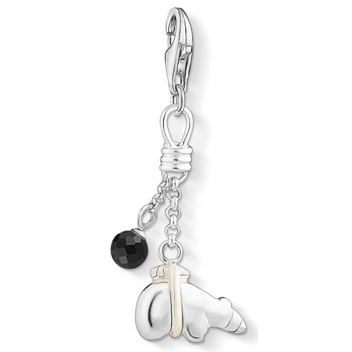 Ethno Bear Charm (Silver/Black) | Thomas Sabo | Luby