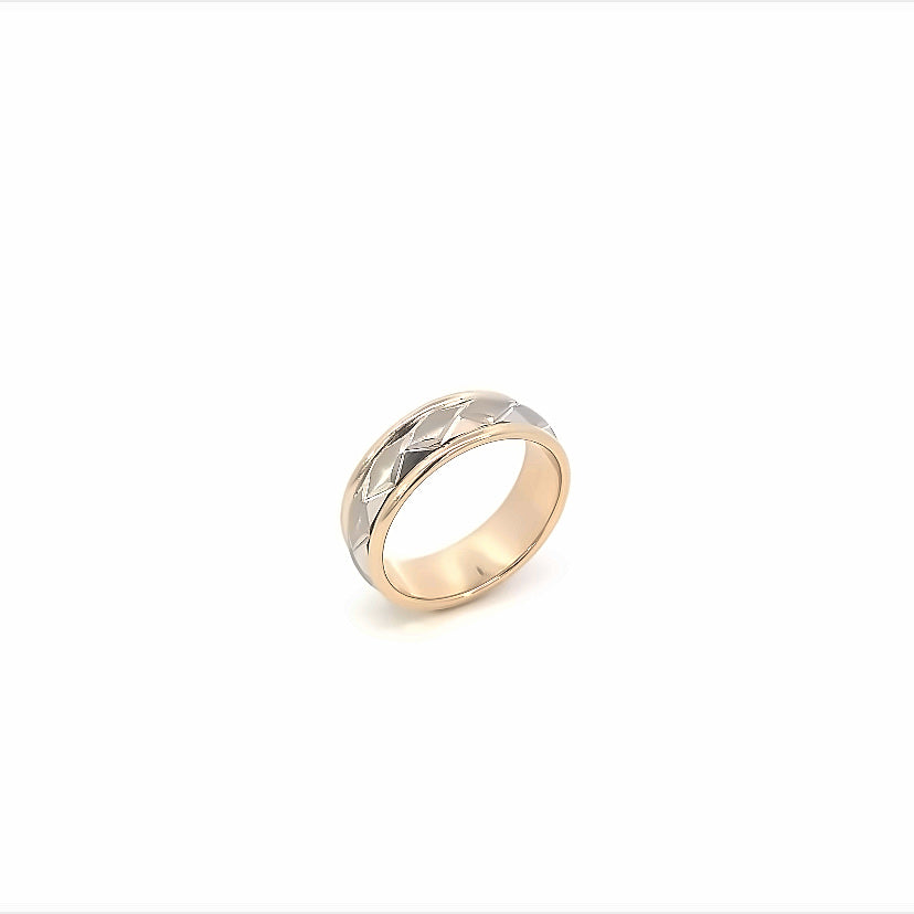 14K 2/T Gold Wedding Bands | Luby Gold Collection | Luby