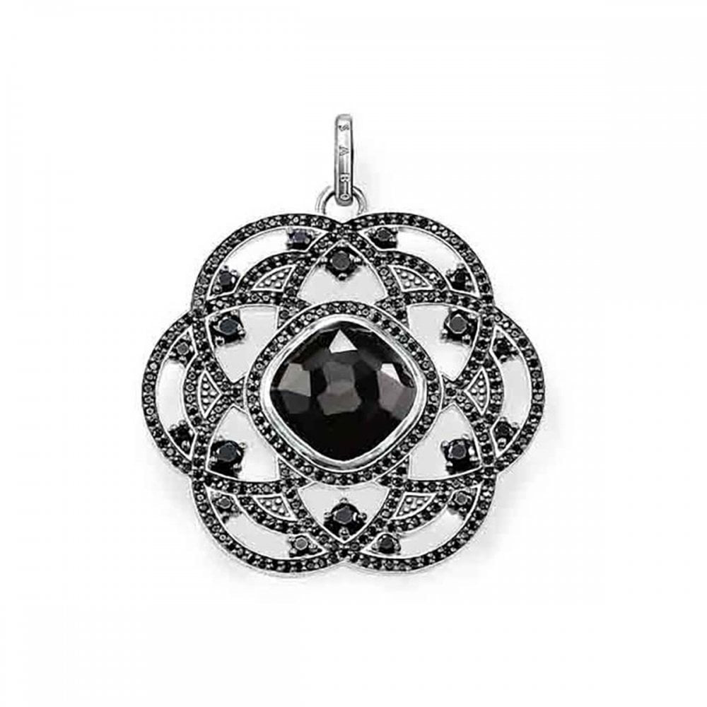 Blackened Onyx Pendant | Thomas Sabo | Luby