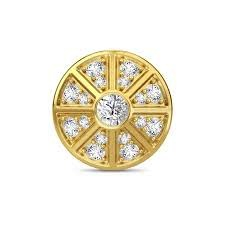 White Night Sky Charm (Gold/White) | Endless Jewelry | Luby