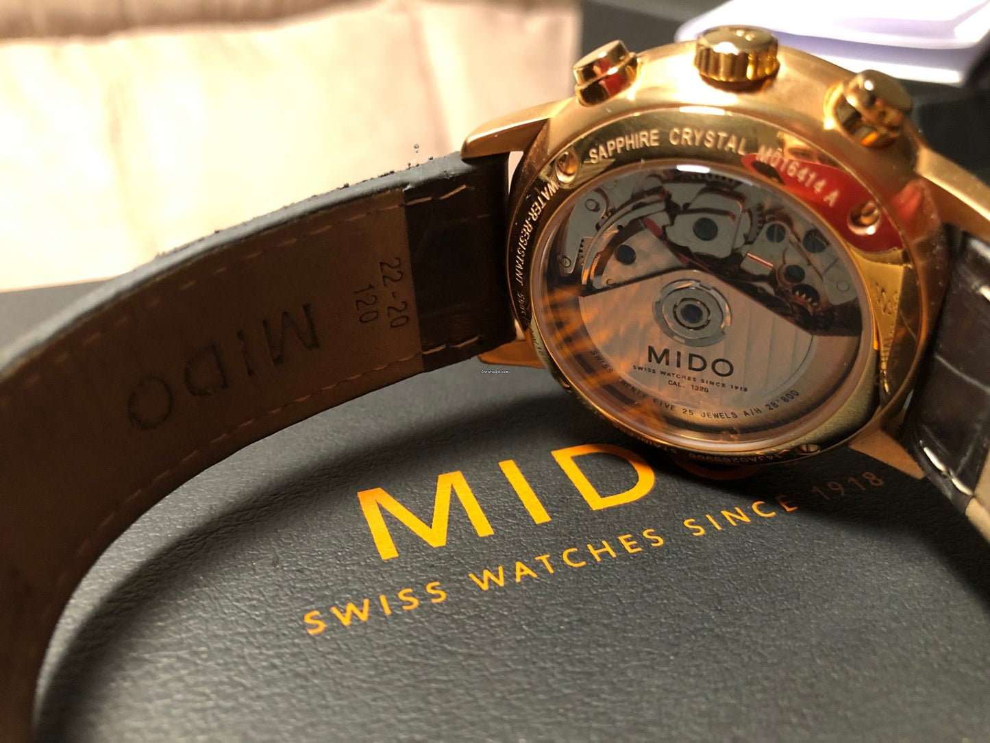 Commander II Automatic Chronograph M016.414.36.031.59 | Mido | Luby