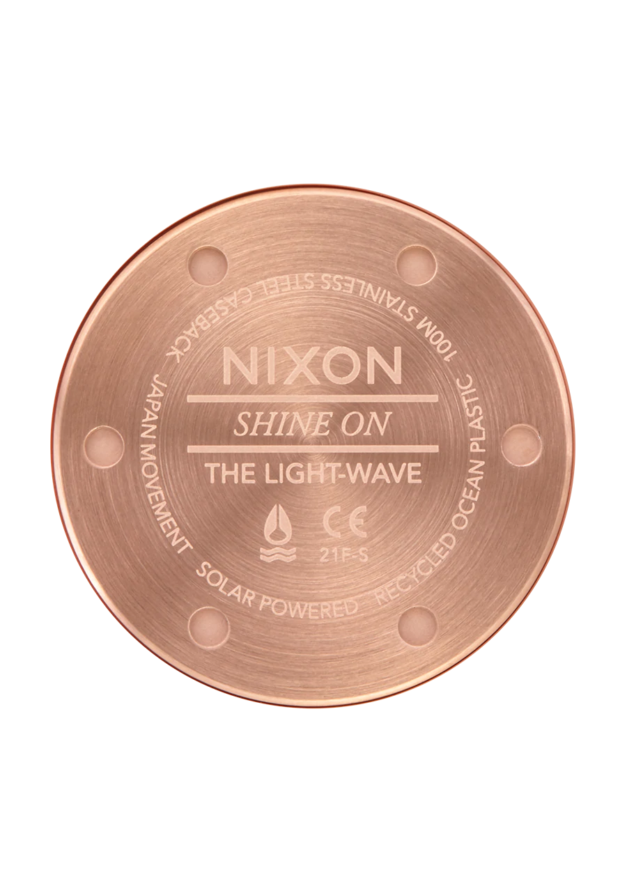 Light-Wave Light Pink/ Rose Gold | Nixon | Luby