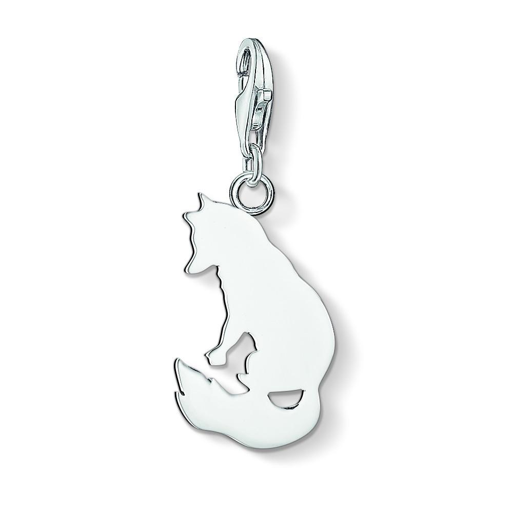 Fox Charm (Silver) | Thomas Sabo | Luby
