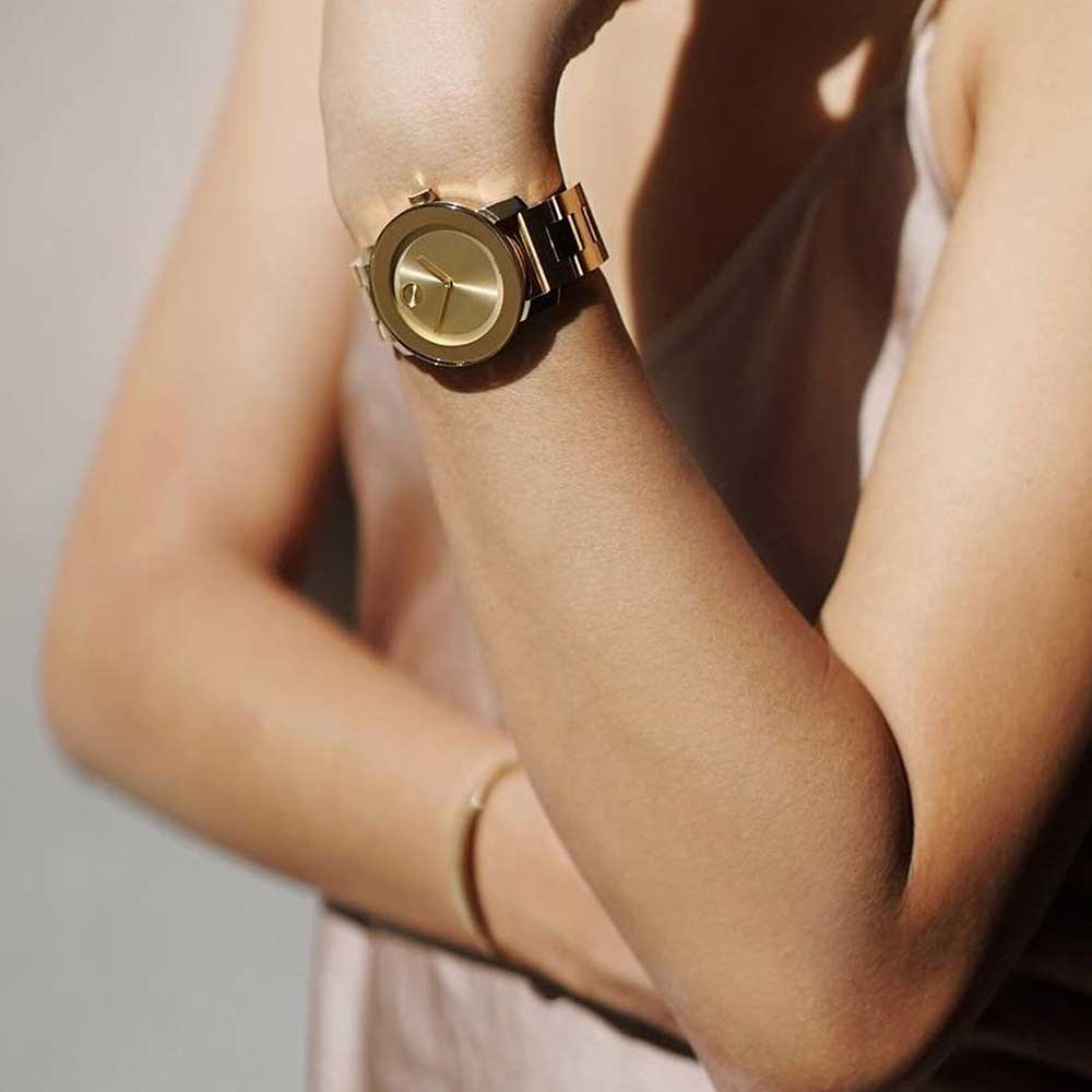 Movado BOLD Metals Gold Mid-Size | Movado | Luby
