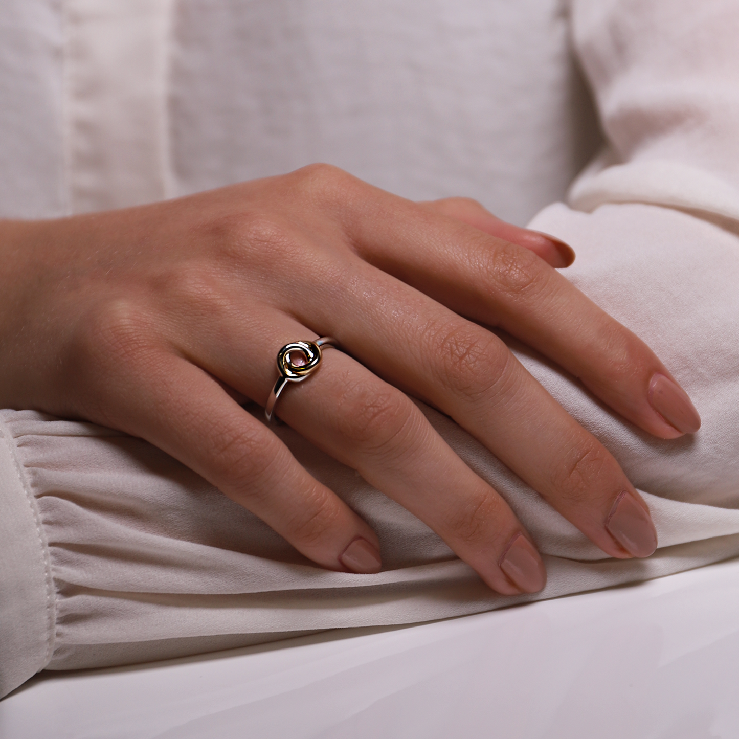 White Zirconia Pave Ring | Ti Sento Milano | Luby