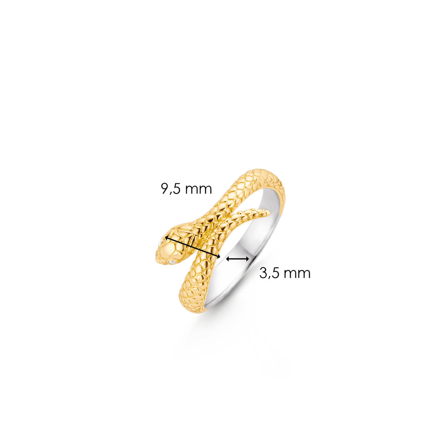 Milano Snake Ring | Ti Sento Milano | Luby