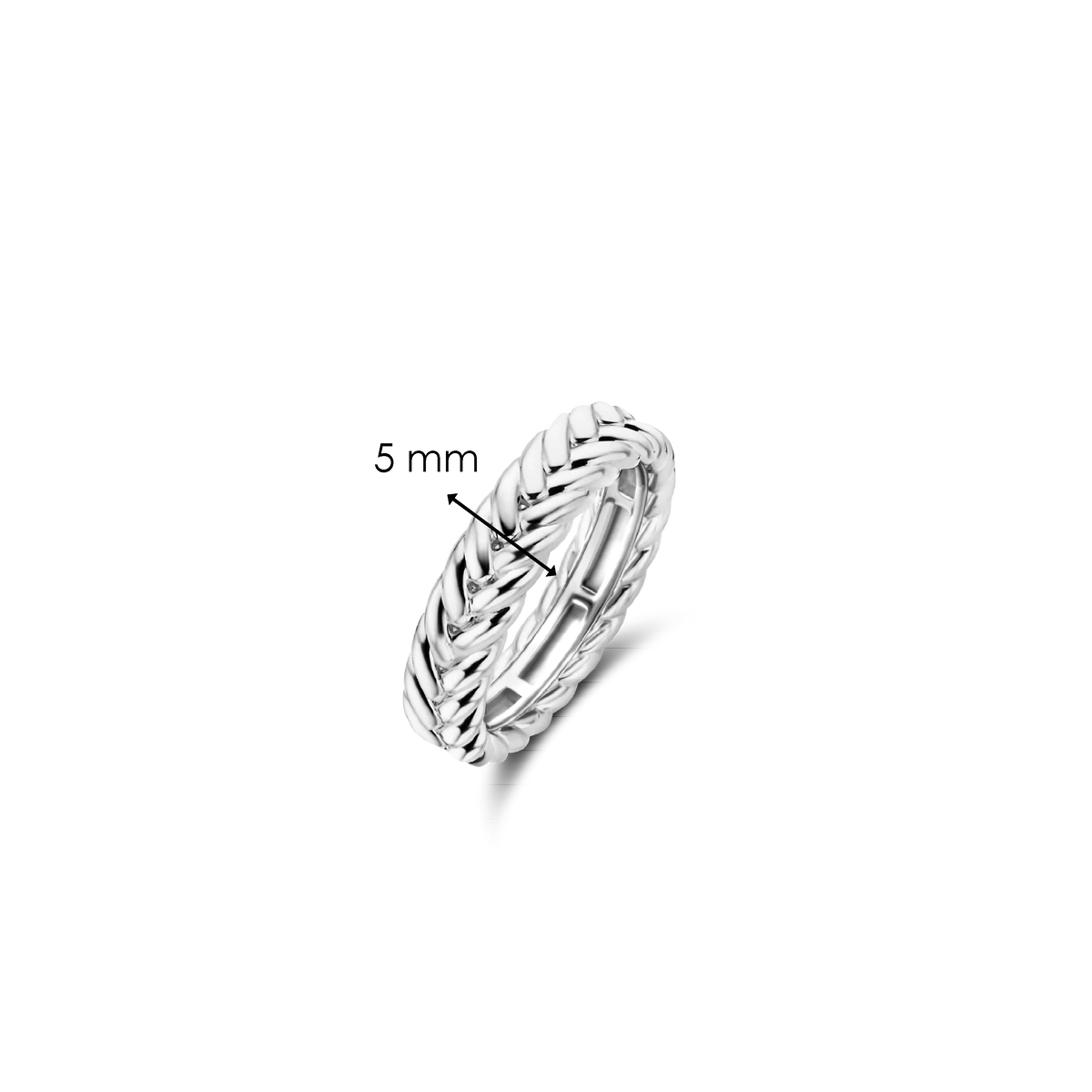 Braided Pattern Ring | Ti Sento Milano | Luby