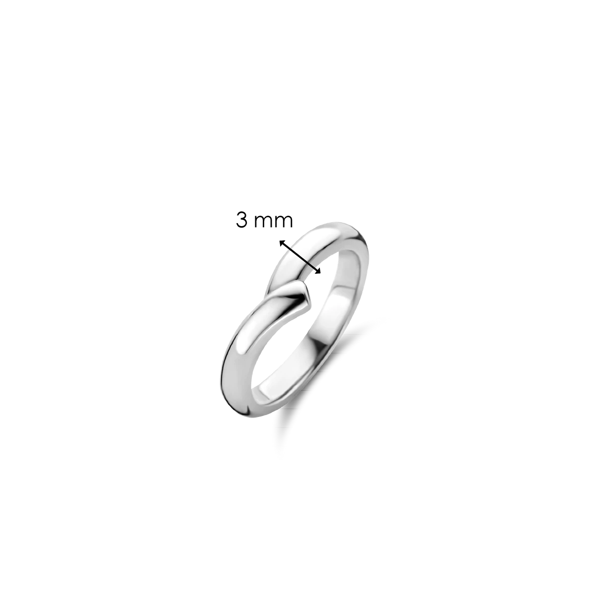 Classy Ripple Shape Ring | Ti Sento Milano | Luby
