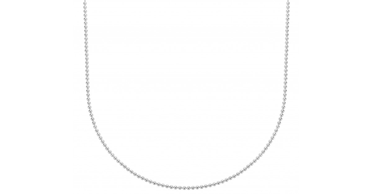 BEADED SILVER NECKLACE | Ti Sento Milano | Luby