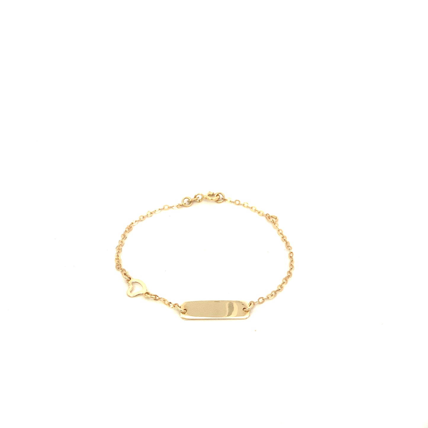 14k Gold Baby Bracelet with Charm | Luby Gold Collection | Luby