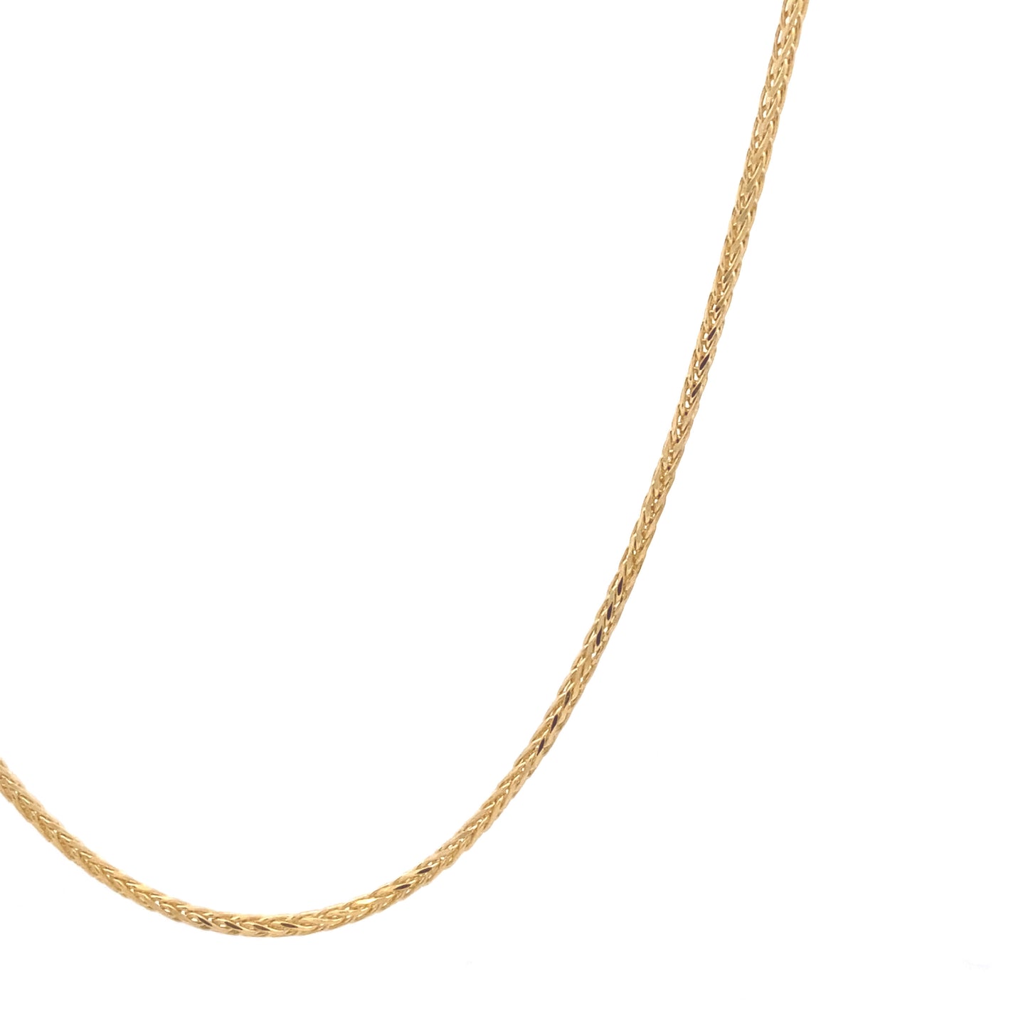 14K Gold Fancy Snake Link Chain | Luby Gold Collection | Luby