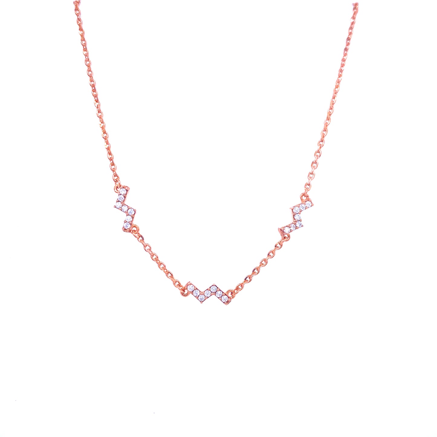 Dubai Necklace (Rose-Gold) | Rebecca | Luby