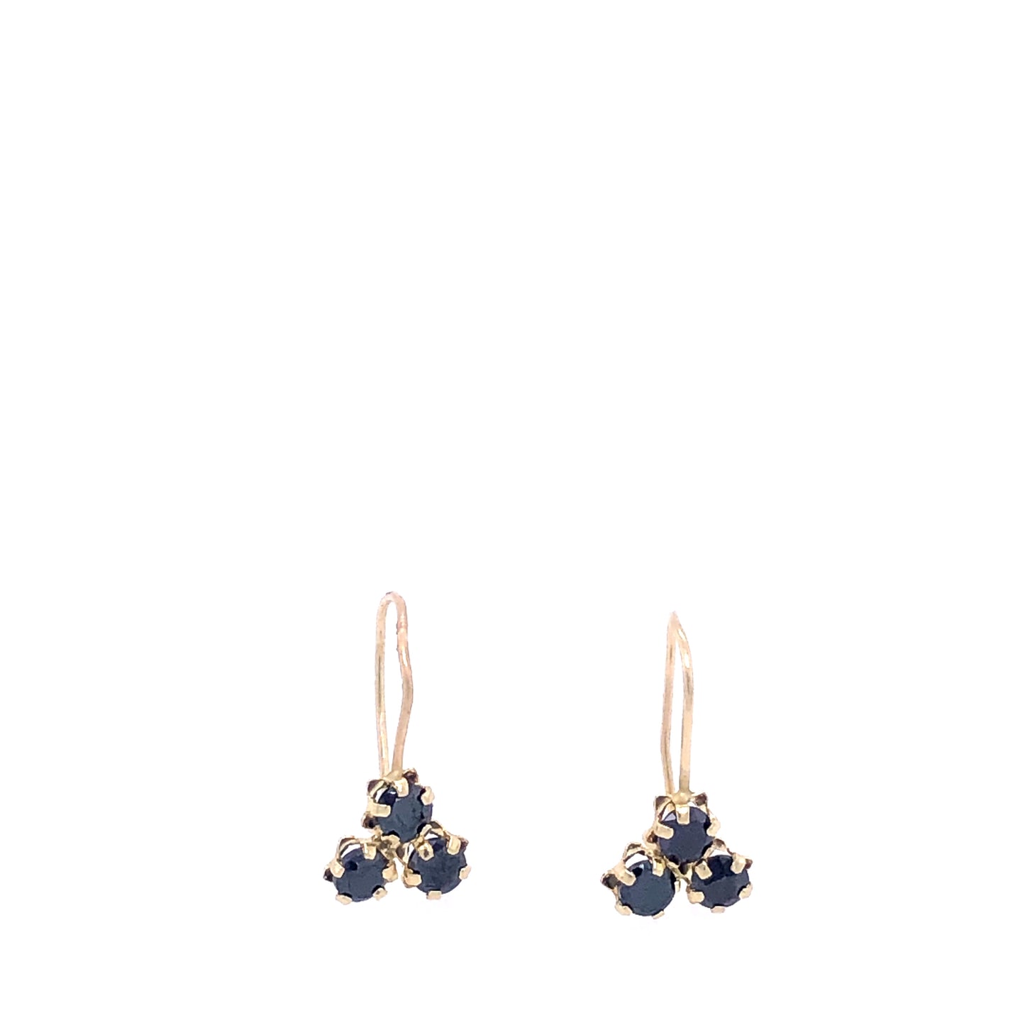 14K Baby Eliptical Hoops Earring | Luby Gold Collection | Luby