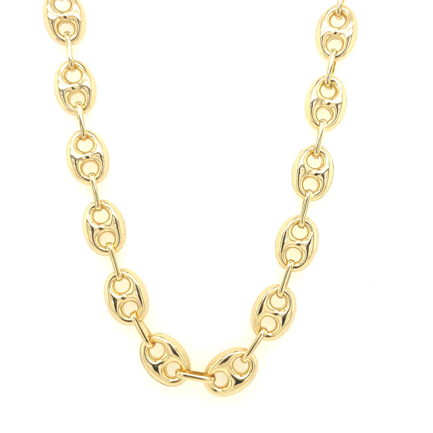 14K GUCCI PUFF NECKLACE 8MM | Luby Gold Collection | Luby